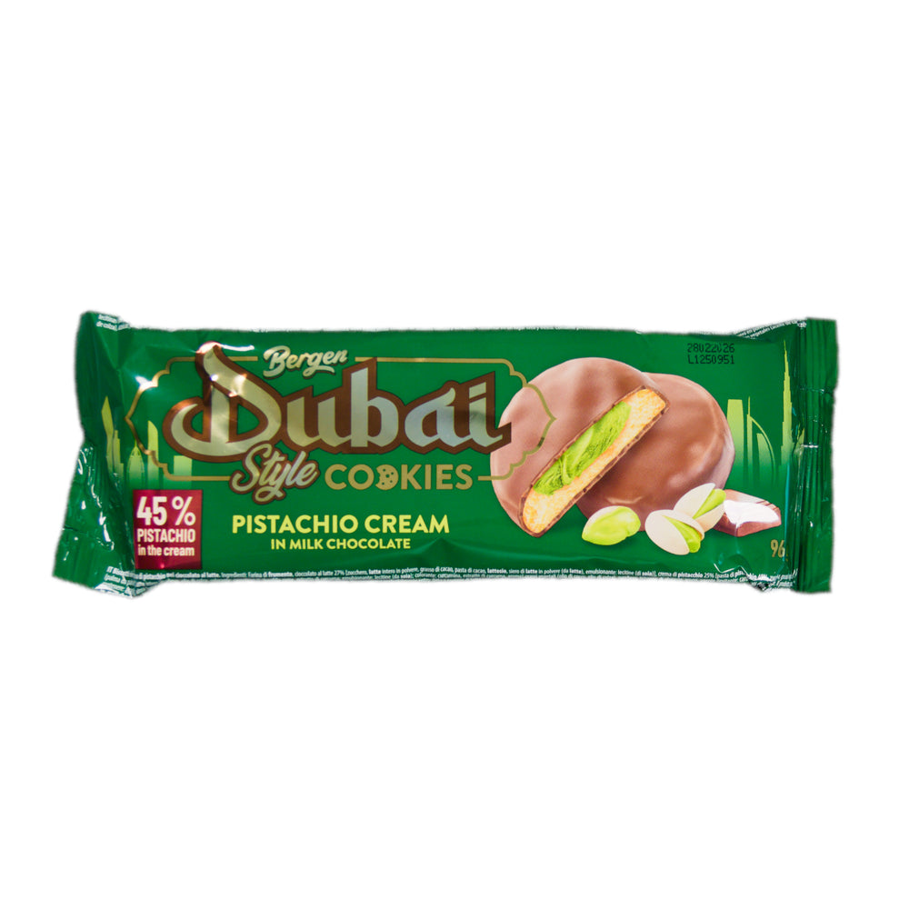 Bergen Dubai Style Cookies Pistachio 96g