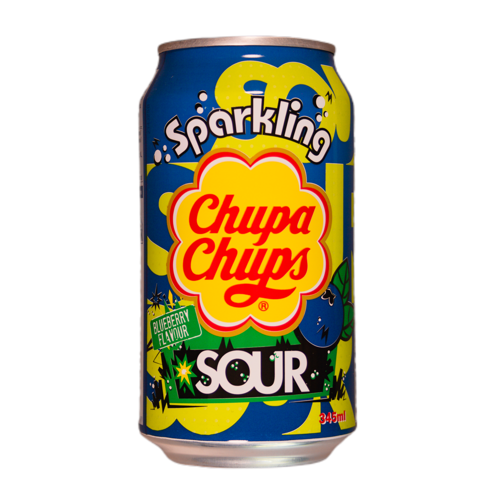 Chupa Chups Sour Blueberry 345ml