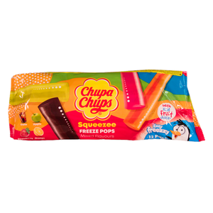 Chupa Chups Squeezee Freeze Pops 12-pack 540ml