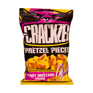 Crackzel Pretzel Pieces Honey Mustard Onion 85g