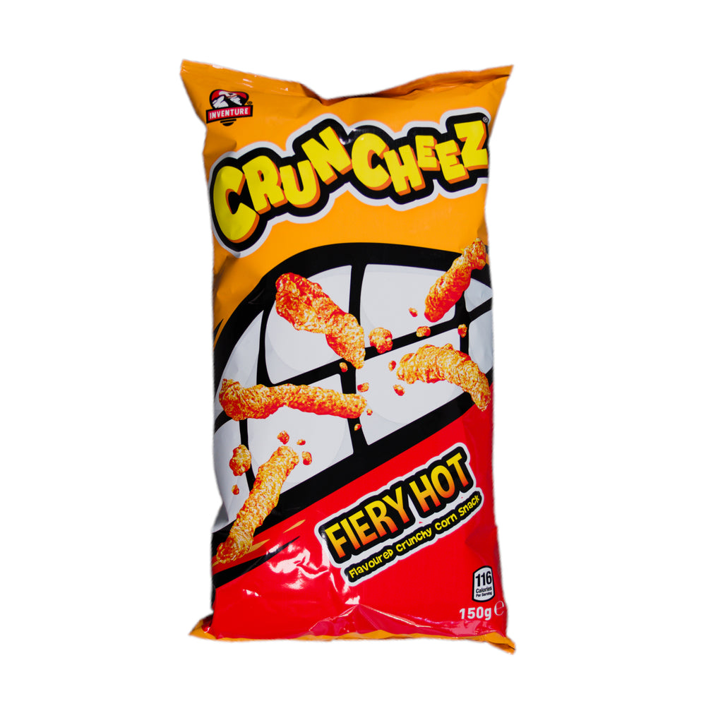Inventure Cruncheez Fiery Hot 150g