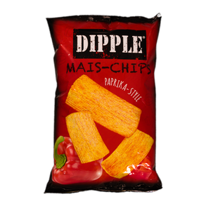 Dipple Mais-Chips Paprika 90g