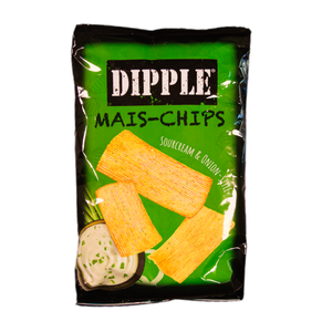 Dipple Mais-Chips Sourcream & Onion-Style 90g