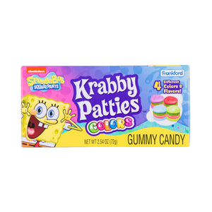 Spongebob Squarepants Krabby Patties Colors 72g [MHD 31.03.2025]