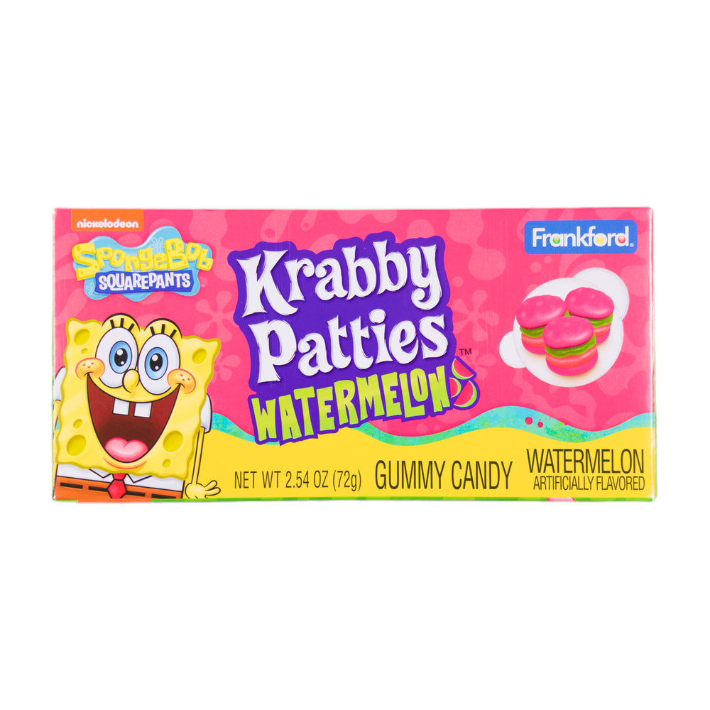 Spongebob Squarepants Krabby Patties Watermelon 72g