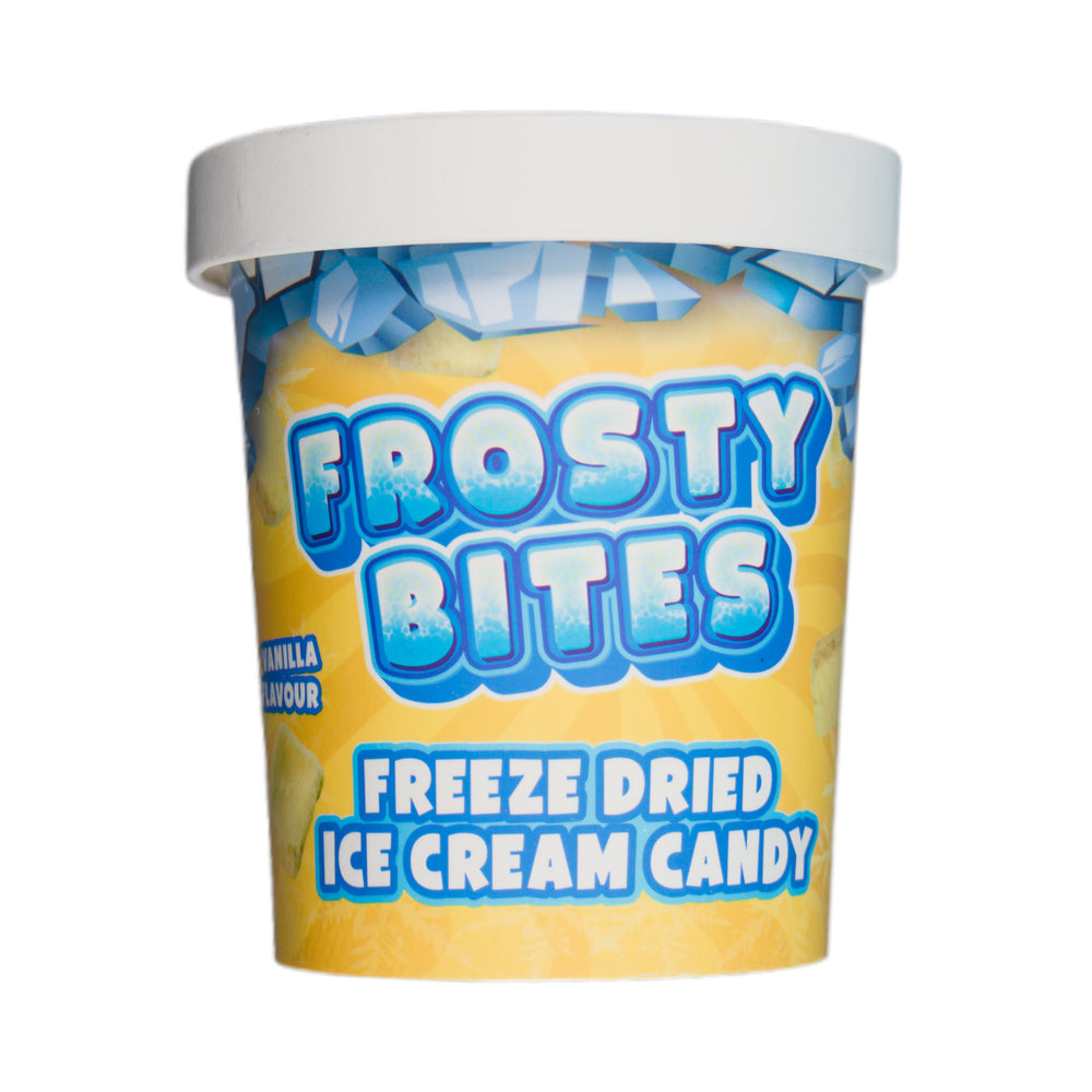 Frosty Bites Freeze Dried  Ice Cream Candy Vanilla Flavour 40g