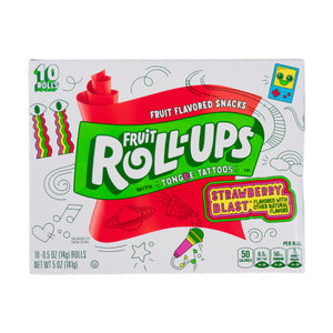 Fruit Roll-Ups Strawberry Blast 10-Pack 141g