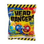Head Bangers Balls Crazy Sour Raspberry & Strawberry Flavor 135g