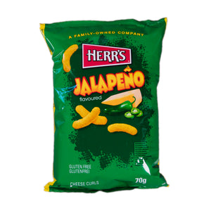 Herr´s Jalapeno Cheese Curls 70g