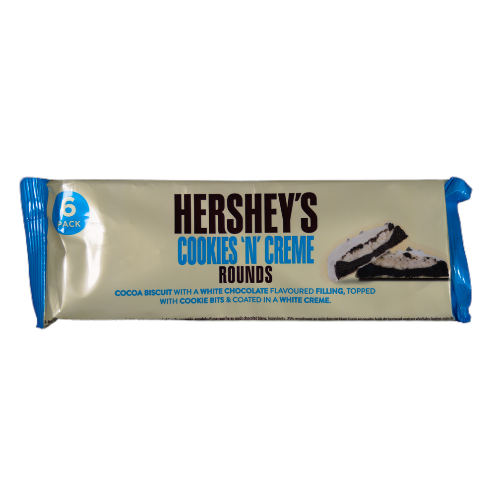 Hershey´s Cookies 'n' Creme Rounds 6-Pack 96g