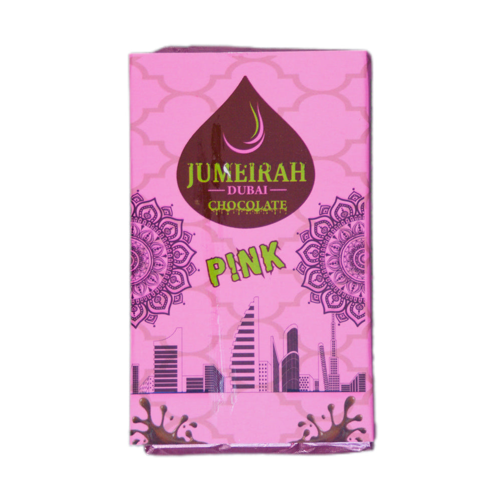 Jumeirah Dubai Schokolade Pink 75g