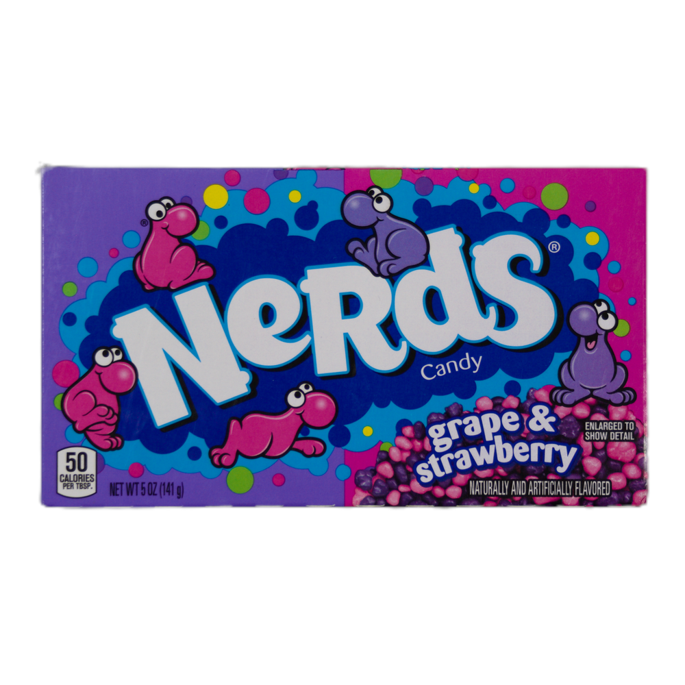 Nerds Grape & Strawberry Theatre Box 141g