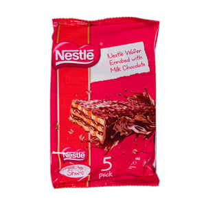 Nestle Wafer Enrobed With Milk Chocolate 5-Pack 95g