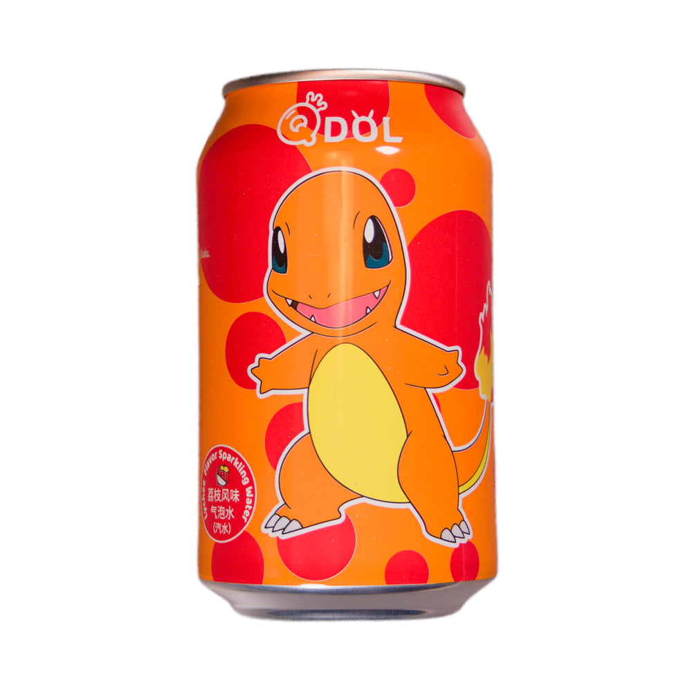 Qdol Pokemon Lychee Flavor Sparkling Water 330ml