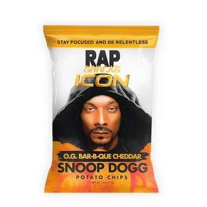 Rap Snacks Icon O.G. Bar-B-Que Cheddar Snoop Dogg 71g