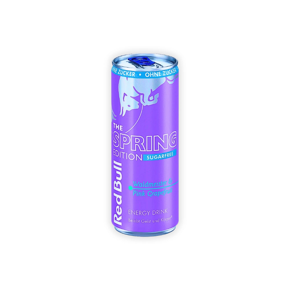 Red Bull Spring Edition Sugarfree Waldmeister & Pink Grapefruit Energy Drink 250ml