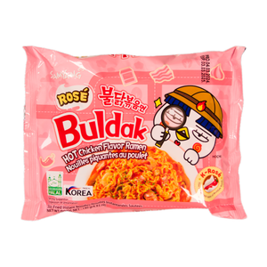 Samyang Buldak Rose Hot Chicken Flavor Ramen 140g