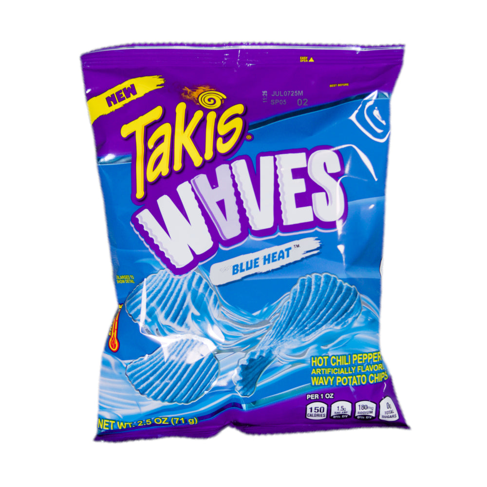 Takis Waves Blue Heat 71g