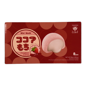 Tokimeki Mini Mochi Strawberry Flavour 80g  [MHD 06.11.2024]