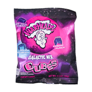 Warheads Cubes Galactic Mix Bag 99g