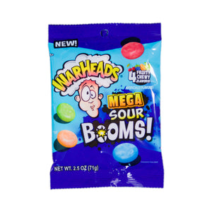 Warheads Mega Sour Booms 71g