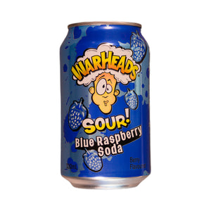 Warheads Sour Blue Raspberry Soda 330ml