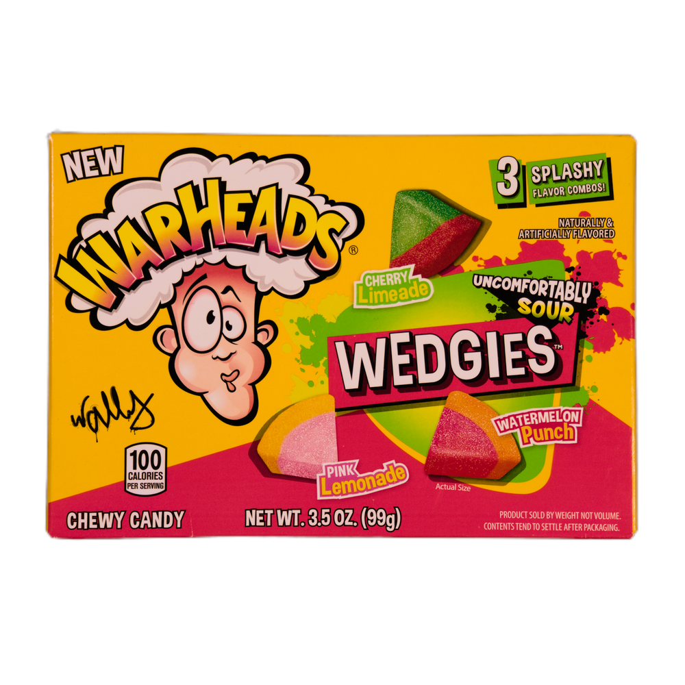 Warheads Sour Wedgies Theatre Box 99g