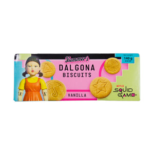 Squid Game Dalgona Biscuits Vanilla 140g