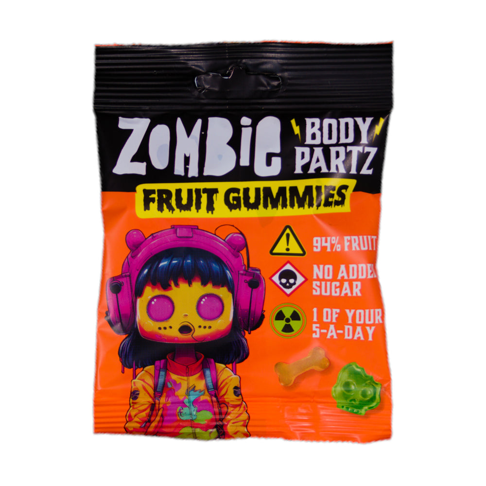 Zombie Body Partz Fruit Gummies 35g